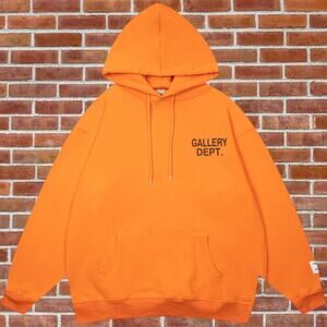 GALLERY DEPT. orange hoodie